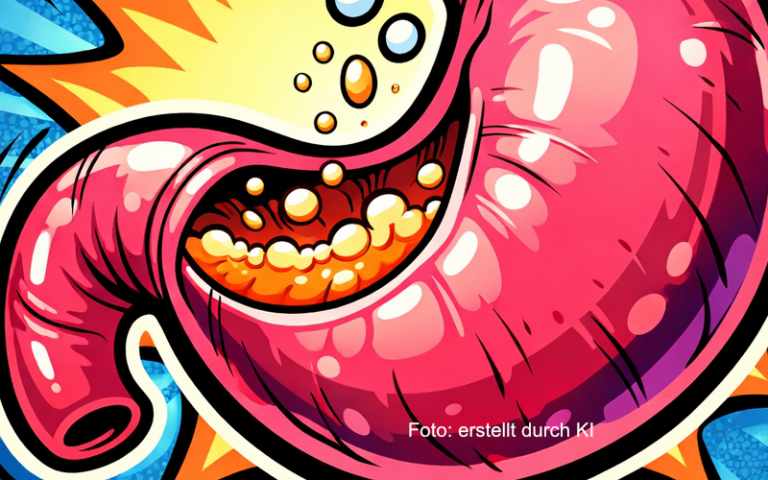 Durch den Magen gehen